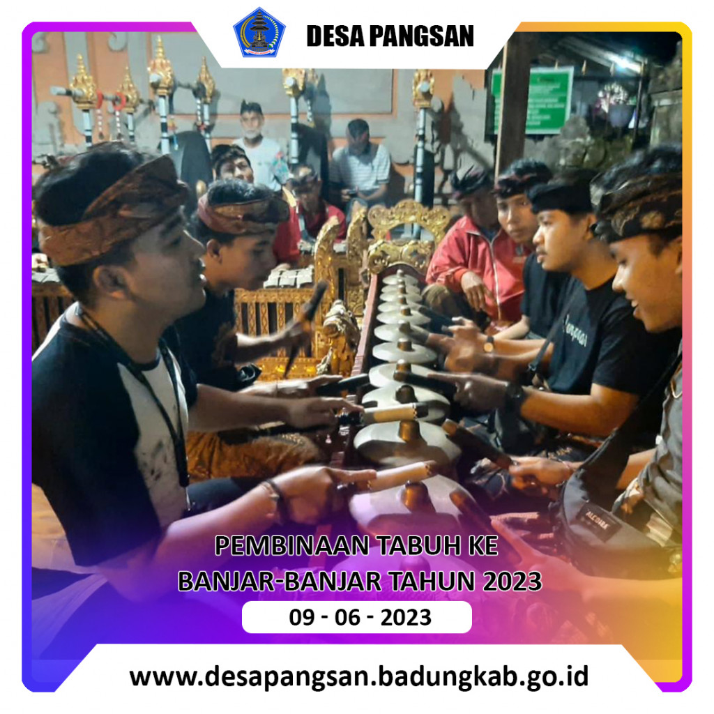 Pembinaan Tabuh ke Banjar-Banjar Tahun 2023